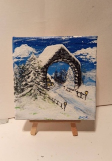 balade d hiver - miniatures
